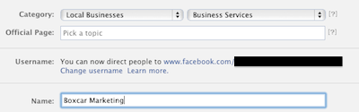 Change Facebook Page Name