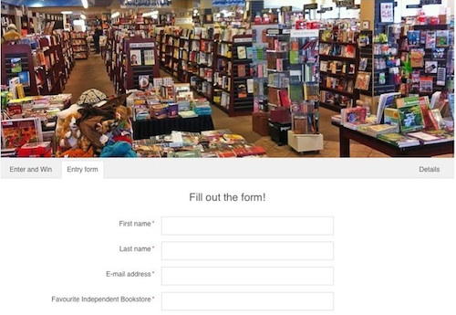 Think Independent contest entry form