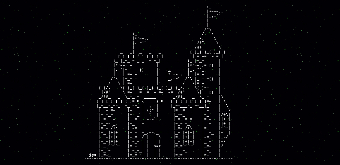 Source: JGS, Castle 11/96 http://www.ascii-art.com