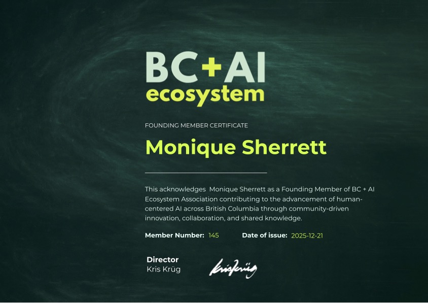 BC + AI ecosystem certificate