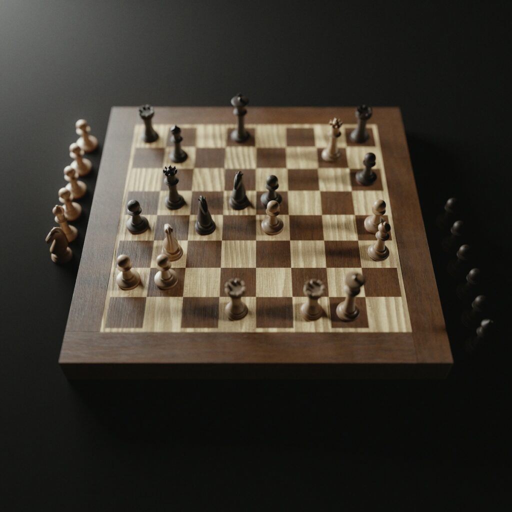 How to Use Google Analytics for Better Marketing Decisions 1 chess board as metaphor for making business decisions