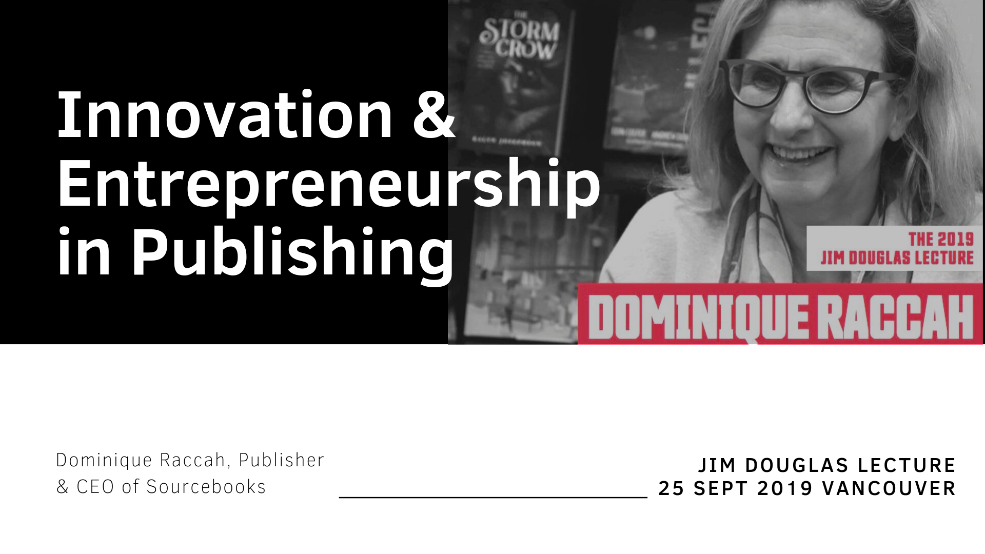 Dominique Raccah on Innovation & Entrepreneurship in Publishing