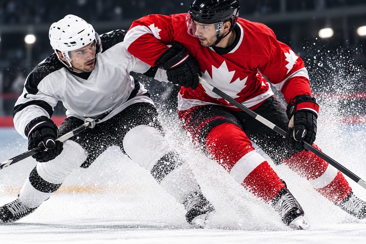 Buy Canadian-Brand Canada, hockey players elbows up